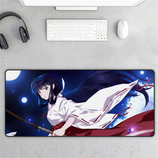 Alfombrilla de ratón para juegos Sincero, multiusos, temática de anime, resistente a los arañazos, grande 90 x 40 cm