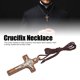 thumbnail image 5 of Collar De Crucifijo, Collar De Cruz De Madera De Estilo Simple De Nogal Ampliamente Utilizado Exquisito Para Decoración, 5 of 7