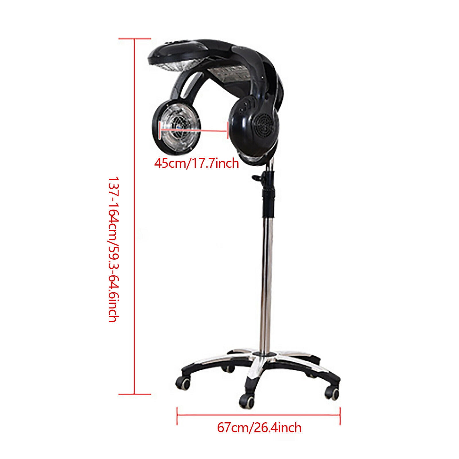 1400W Pro Accelerator Color Processor Standing Hair Dryer Salon Infrared Lamp