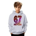 thumbnail image 6 of shqvo Cute Cherry Hoodie for Girls Bow Graphic Hoodies Kids Long Sleeve Hooded Sweatshirt Preppy Clothes Pullover, 6 of 6