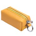 thumbnail image 1 of Minnieouse Cartera de cuero para mujer, llaves para tarjetas de crédito, viaje, fecha escolar, tienda, llavero, monedero, regalo organizador de Carteras Amarillo, 1 of 6
