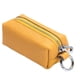 thumbnail image 1 of Qarigey Cartera de mujer Llaves de cuero Llavero Monedero Suministros de organización Amarillo Type3 NO3, 1 of 6