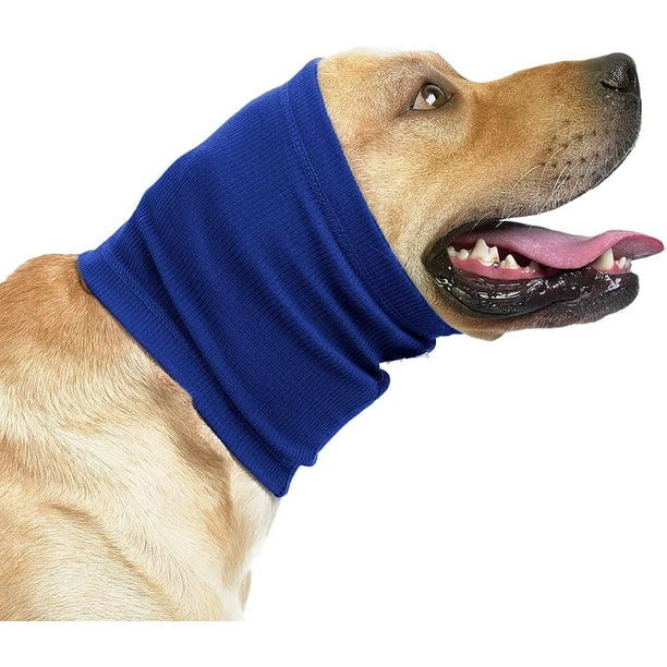 IBAOLEA Dog Ear and Neck Warmer Dog Ear Muffs for Anxiety Relief 2