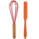 thumbnail image 1 of Herramientas determinadas de la cocina del silicón del mini utensilio de la cocina del pedazo con las manijas de madera, 1 of 6