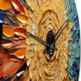 thumbnail image 3 of Designart "Mosaic of Colorful Vinyl Records I" Music Oversized Wall Clock, 3 of 5