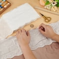 thumbnail image 3 of 7.5 Yards Cotton Embroidery Flower Lace Ribbons for Cloth DIY Making Decor White 6-1/4 inch(160mm), 3 of 6