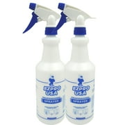 24 oz Empty Plastic Spray Bottle for Cleaning Solutions Measurements 2 Pack