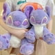 thumbnail image 2 of 14" Jumbo Purple Stltch Plush - Violet Little Monster Stuffed Animal - 100% Polyester Anime Plushies Pillow, 2 of 4