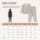 thumbnail image 4 of Fotbe Funny Cat White Conjunto de Pijama de Manga Larga para Mujer con Estampado, Ropa de Dormir de 2 Piezas, Conjunto de Casa Suave y Cómodo con Bolsillos-Small, 4 of 7