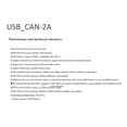 thumbnail image 3 of CAN Bus Analyzer CANOpenJ1939 USBCAN-2A USB to CAN Adapter Dual Path Compatible ZLG, 3 of 6