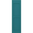 thumbnail image 5 of Ekena Millwork 12"W x 69"H Americraft Two Equal Flat Panel Exterior Real Wood Shutters (Per Pair), Antigua, 5 of 10