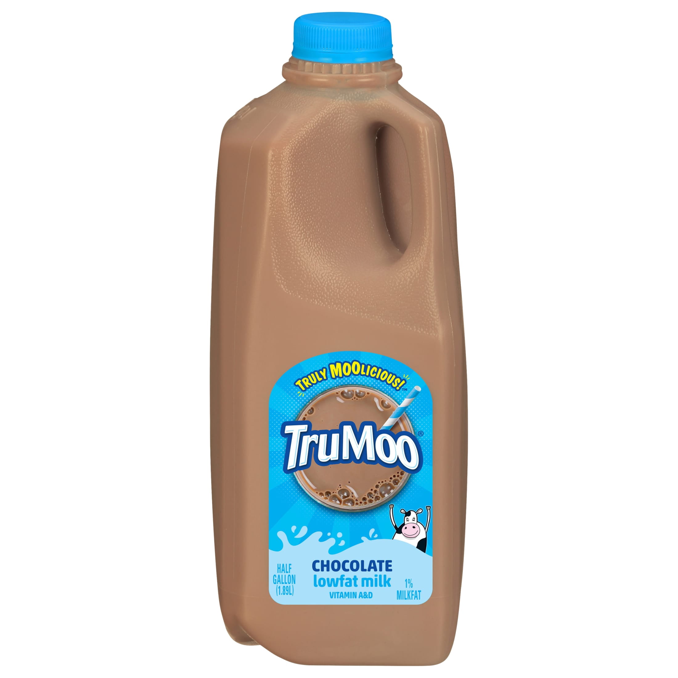 TruMoo 1% Lowfat Chocolate Milk Half Gallon