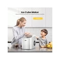 thumbnail image 2 of VIVOHOME Electric Portable Compact Countertop Automatic Ice Cube Maker Machine with Hand Scoop 10 Ice Bags and Self Cleaning Function 27lbs/Day White, 2 of 4