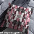 thumbnail image 2 of jejeloiu Watercolor Splash Ink Fabric by the Yard 3 Yards,Graffiti Geometric Geometric Sewing Fabric,Pink Black Plaid Fabric for Sewing For Child,Breathable Home Decor, 2 of 6
