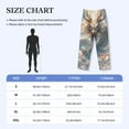 thumbnail image 2 of Cauagu Cool Cloud White Dragon Mens Pajama Pants Sleep & Lounge Pants,PJ Bottoms with Pockets-Small, 2 of 7
