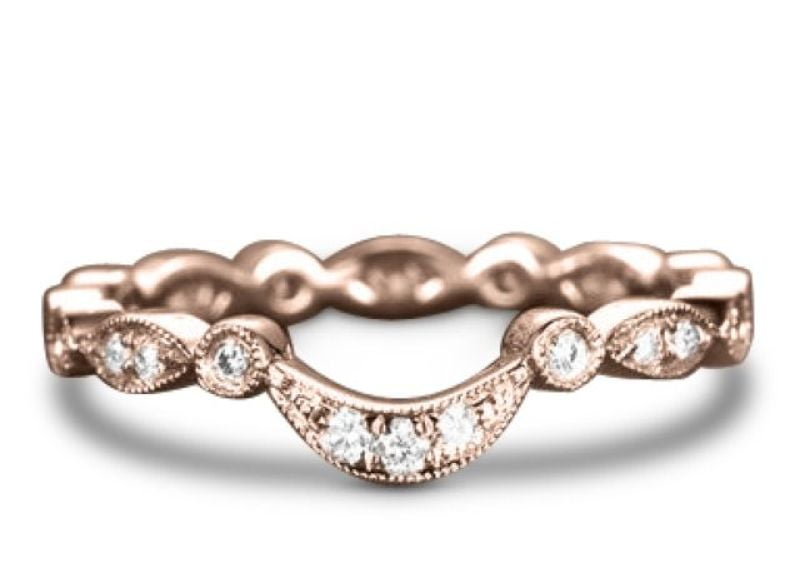 Jewel Tie 0.25 Carat ctw 10k Gold Round Diamond Stackable Ladies Channel Set Anniversary Ring Wedding Band 1/4 CT 