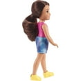 thumbnail image 5 of Barbie Chelsea Small Doll with Blonde Hair in Ponytail Wearing Removable Skirt & Shoes, 5 of 7