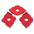 thumbnail image 1 of Modèle d'Angle de Rayon, Alliage d'Aluminium 3PCS Modèle de Routeur de Rayon CNC Portable Gravure Informatique pour Planche, 1 of 8
