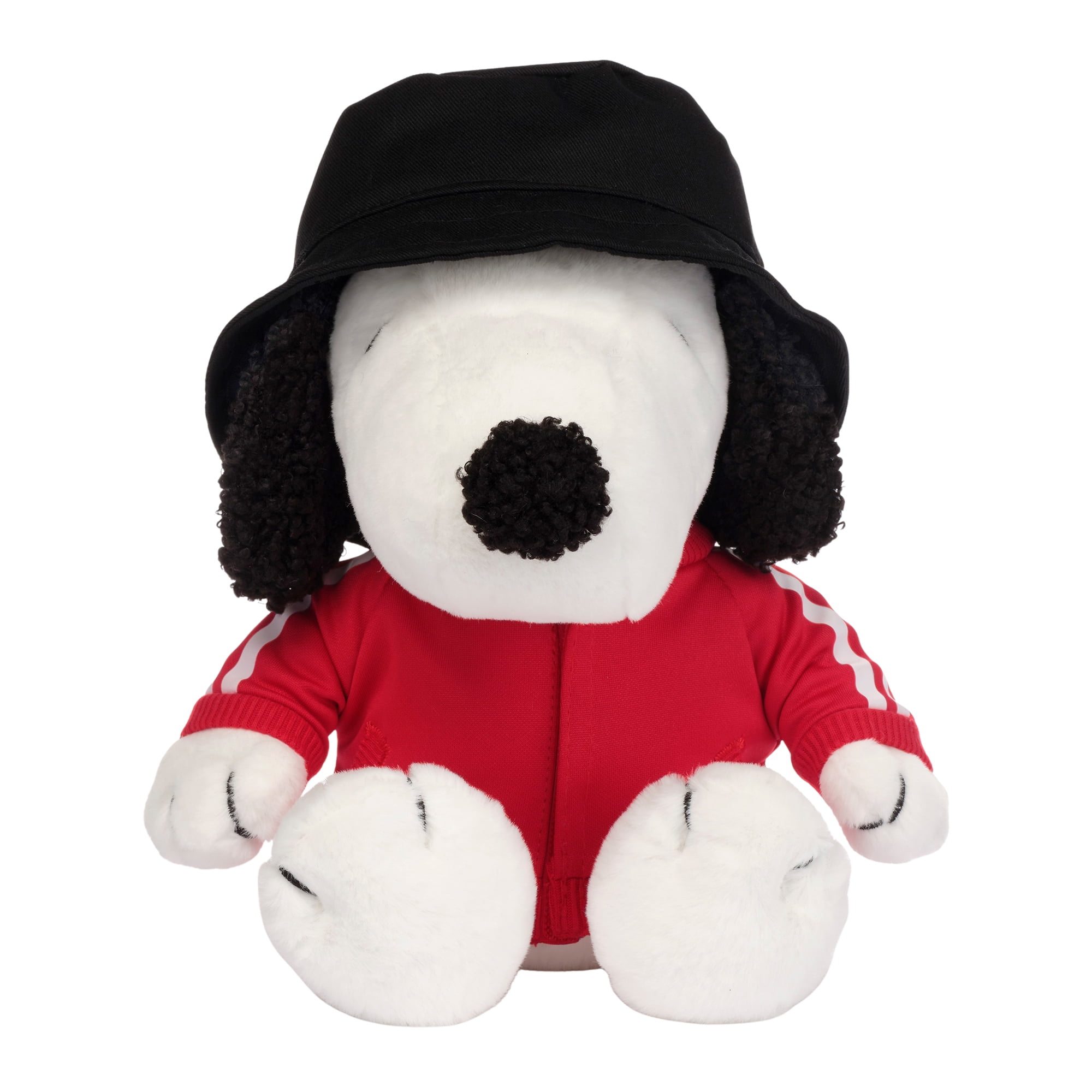 Lambs & Ivy Hip Hop Snoopy Plush Dog Stuffed Animal Toy with Hat & Track Jacket