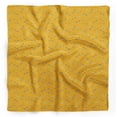 thumbnail image 1 of Bimba Gold Bow & Dragonfly Insects Pure Silk Printed Head Bandanas Summer Neck Wrap Scarf 40 x 40 Inches, 1 of 6