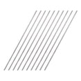 thumbnail image 1 of Unique Bargains 2mm x 200mm 304 Stainless Steel Solid Round Rod for DIY Craft - 10Pcs, 1 of 3