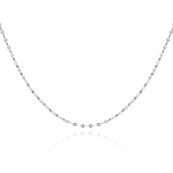 925 Sterling Silver Chain Necklace for Women Link Chains Womens Necklaces Hypoallergenic Simple Dainty Jewelry Gifts 16-24 Inch[s045]