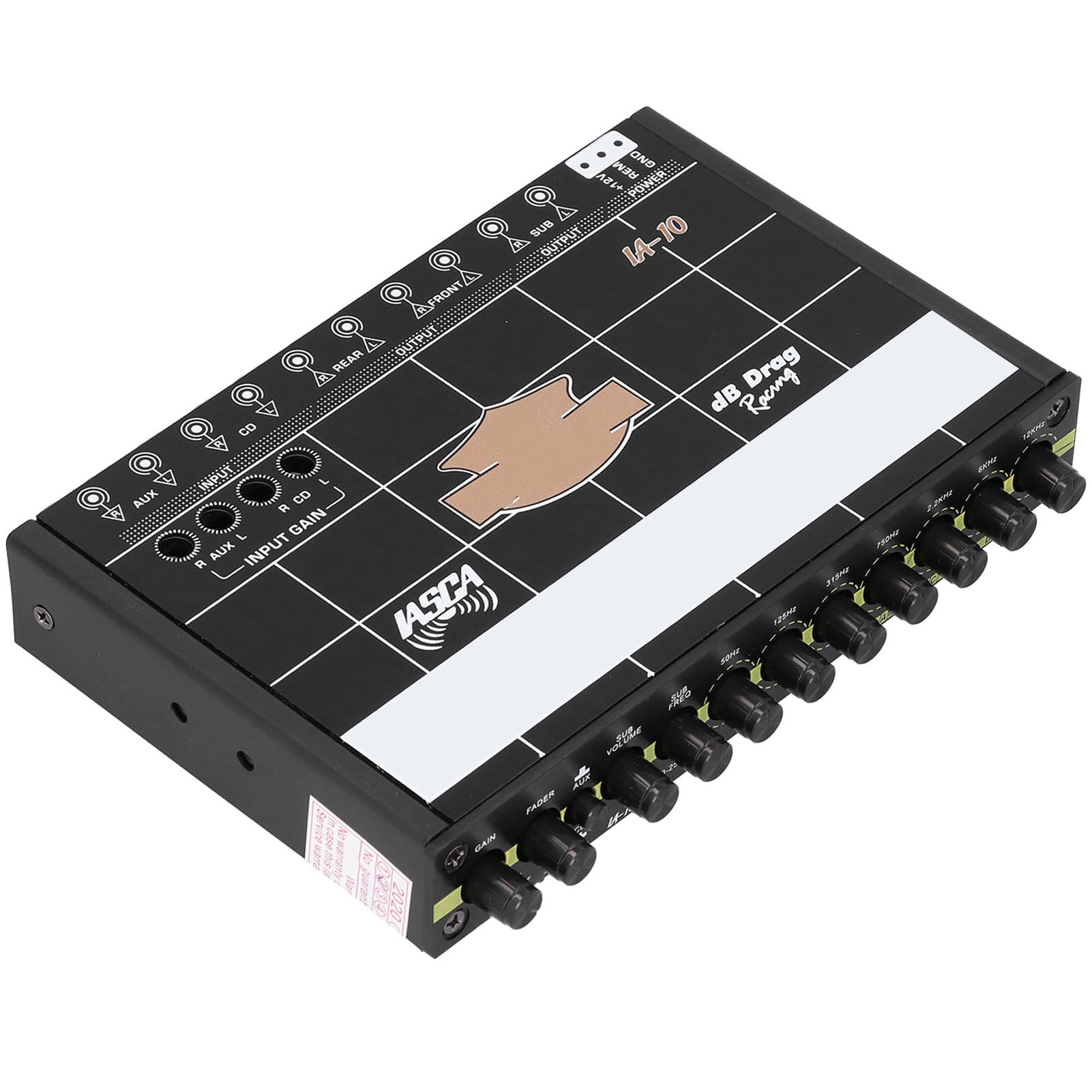 Buy Zaqw 7Band Graphic Equalizer Car Stereo Audio EQ Subwoofer Control