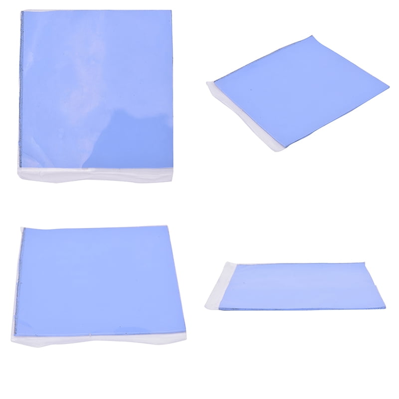 Blue GPU CPU Heatsink Cooling Thermal Conductive Silicone Pad