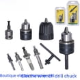 thumbnail image 1 of Portabrocas eléctrico, llave eléctrica, taladro eléctrico, martillo eléctrico SDS, taladro de impacto, abrazadera de hierro de 13 mm con juego de llaves, 1 of 5
