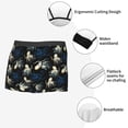 thumbnail image 3 of Yiaed Octopus 1 Print Men's Soft Cotton Boxer Shorts Breathable Boxers Underwear Moisture-Wicking Underwear Stretch Boxer Briefs for Man-Large, 3 of 5