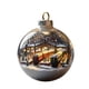 thumbnail image 1 of Rapeiae Natural Wonders Series Christmas Ball Flat Acrylic Pendant, 1 of 5