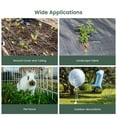 thumbnail image 7 of Faitaliicy Weed And Mulch Barrier Landscape Woven Fabric Ground Cover Weed Control Fabric Outdoor Floor Mat Heavy Duty Weed Block Garden Cloth Felt For Flower Bed Orchard Playground Lawn Yards, 7 of 7
