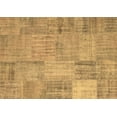 thumbnail image 1 of Ahgly Company Indoor Rectangle Patchwork Brown Transitional Area Rugs, 7' x 9', 1 of 4