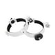 thumbnail image 3 of 2x Anillos para tubo de telescopio Accesorios para telescopio Instalación sencilla Astronomía Compacto para lente principal Profesional 80 mm para, 3 of 10