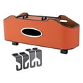 thumbnail image 2 of Miulika Car Backseat Organizer Storage Box Creative Waterproof Back Seat Storage Box Orange, 2 of 9
