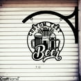 thumbnail image 4 of Craftnamesign Custom Beer Metal Hanging Sign Wall Decor, Beer Bar Metal Wall Art, 4 of 4