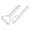 White(Vertical&Across), variant on SomWiBe Vertical Vegetable Peeler, Stainless Steel Fruit Peeler with Wheat Straw Handle, Ergonomic Kitchen Peeling Tool for Potato Carrot Apple White 6.50in