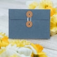 thumbnail image 4 of UPOUART 10Pcs Vintage Paper Pockets Kraft Envelopes with String Closure for Office and School Storage, 4 of 6