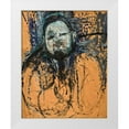 thumbnail image 1 of Modigliani, Amedeo 15x18 White Modern Wood Framed Museum Art Print Titled - Portrait of Diego Rivera, 1916, 1 of 4