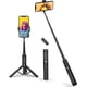thumbnail image 1 of Selfie Perch, Selfie Stick Tripod Monopod Bluetooth Telescópico 3 en 1 Extensible 270 Rotación Tiktok Para Iphone Y Android, Grabación de Video, Blogs, 1 of 5