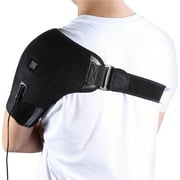 Heated Shoulder Wrap,Adjustable Temperature Electric Heating Pad, Hot Physical Therapy Shoulder Brace, Shoulder Soreness Swelling Decrease Stiff Injury Pain Relief Recovery Support