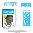 thumbnail image 1 of Paquete de 24 cuadernos de artes y manualidades para raspar, papeles de arte para niños, b OJYUDD OJYUDD, 1 of 2