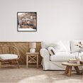 thumbnail image 3 of Stupell Industries Lumber at Winter Cabin Travel & Places Painting Black Framed Art Print Wall Art, 24 x 24, 3 of 9