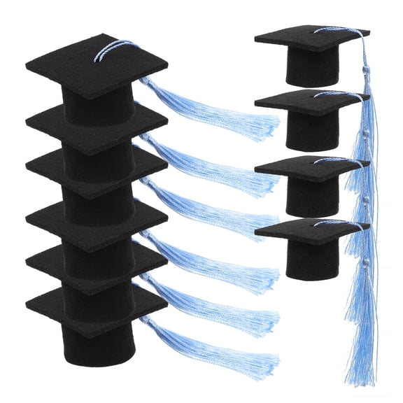 MLINS  10 Pcs Graduation Cap Toppers Bachelor's Hat Decoration Man
