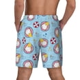 thumbnail image 4 of Fotbe Gnome Pool Party Men’s Swim Trunks Quick Dry Swim Shorts Board Shorts with Mesh Lining-Large, 4 of 9