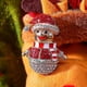 thumbnail image 5 of Broche de muñeco de nieve navideño YUANXCMXG con incrustaciones de diamantes de imitación, 5 of 5