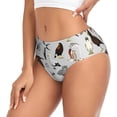thumbnail image 2 of Balery Animal Bird Ropa Interior de Algodón para Mujer con Dibujo – Braguitas Cómodas y Elásticas, Estilo Clásico-Small, 2 of 6