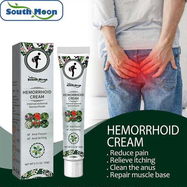 20g Strong Hemorrhoids Ointment Itching Relieving Anus Clean Fissure Therapy for Internal and External Hemorrhoid
