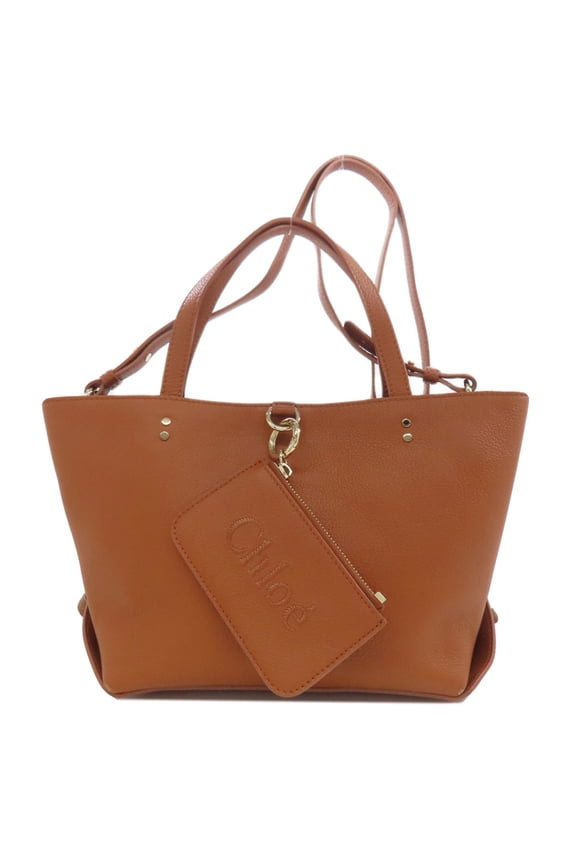 Pre-Owned Chlo Chloe handbag leather ladies CHLOE