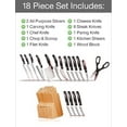 thumbnail image 4 of Miracle Blade World Class - Ensemble de 18 Pcs Incluant Bloc Couteau, 4 of 10